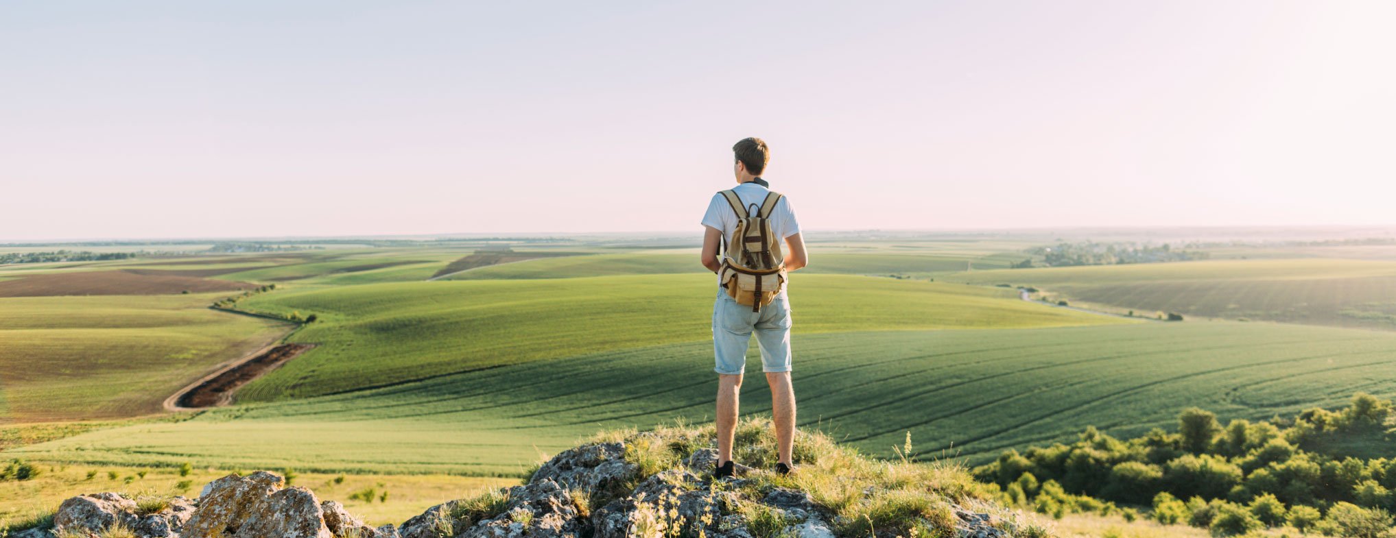 Image of a person on a healthy lifestyle journey